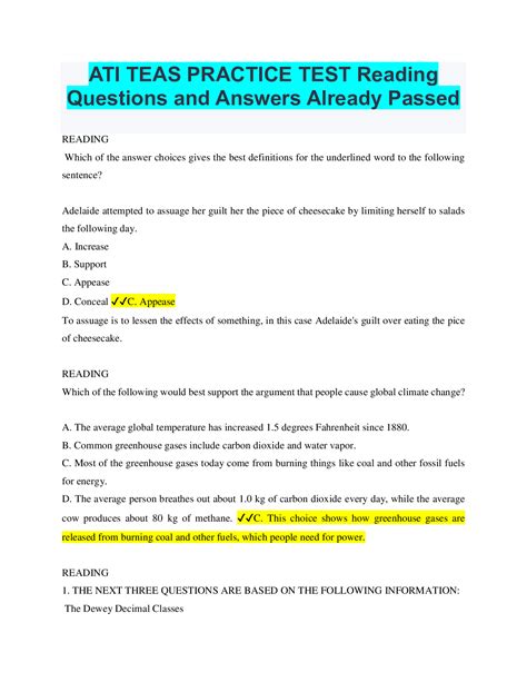 is the teas test harder the second time|teas exam questions and answers.